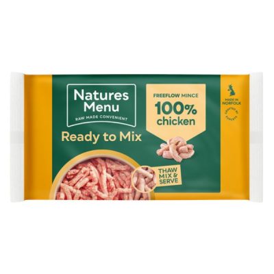 Natures Menu Natural Raw Free Flow Meat 2kg - Chicken