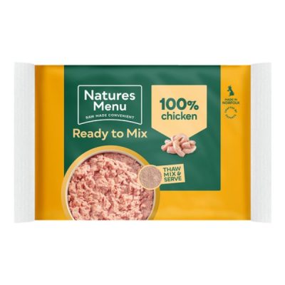 Natures Menu Natural Raw Mince Dog Food 400g - Chicken