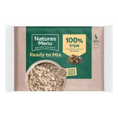 Natures Menu Natural Raw Mince Dog Food 400g - Tripe