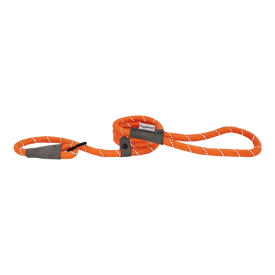 HugglePets Reflective Rope Slip Dog Lead - Orange, 113 x 1.0cm