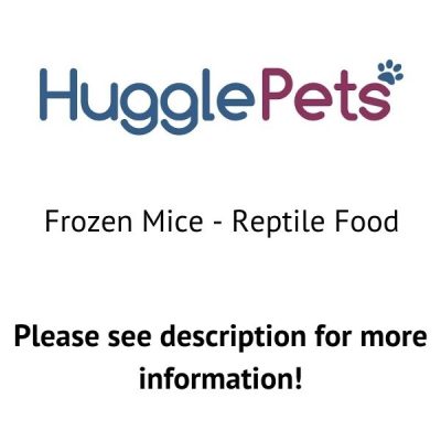 PLT Frozen Mice - Frozen Reptile Food - Hoppers, 10 Pack