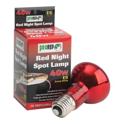 Pro-Rep Red night Spotlamp ES Screw - 60W