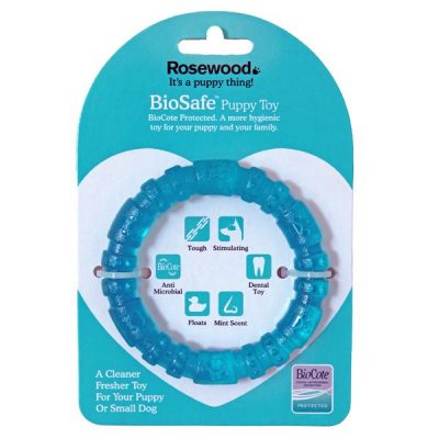 Rosewood BioSafe Puppy Ring - Blue
