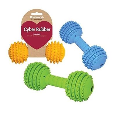 Rosewood Cyber Rubber Dumbell - Large