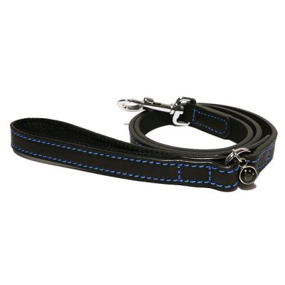 Rosewood Luxury Leather Lead - Black
