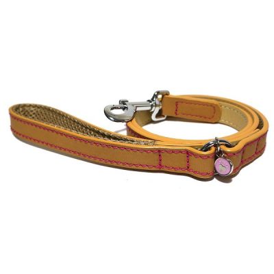 Rosewood Luxury Leather Lead - Tan