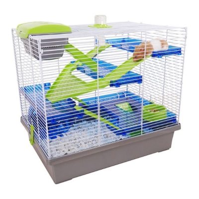 Rosewood Pico XL Hamster Cage - Silver