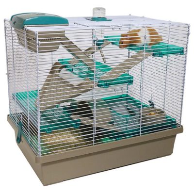 Rosewood Pico XL Hamster Cage - Translucent Teal
