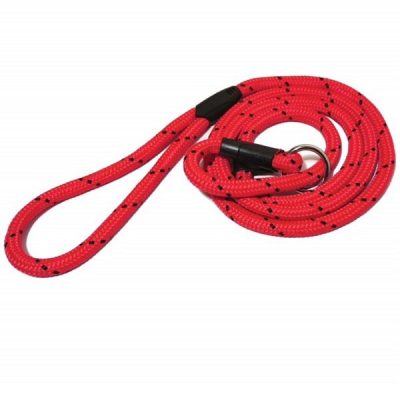 Rosewood Rope Twist Lead - Red/Black