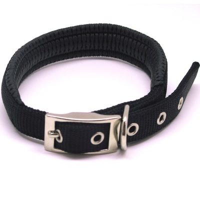 Rosewood Soft Protection Padded Collar - Black, 20"