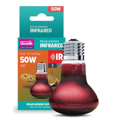 Arcadia Infrared Solar Basking Spot Bulb - 50 watts