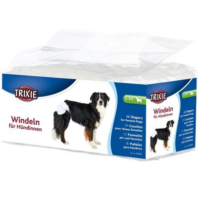 Trixie Disposable Female Dog Diapers - S-M (28 to 40 cm)