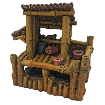 SuperFish Bamboo House Ornament - Large