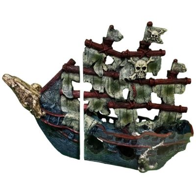 SuperFish Ship Wreck Ornament - Magnet