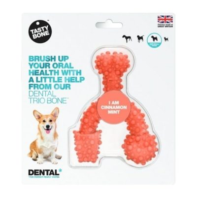 TastyBone Dental Cinnamon Trio Bone - Small