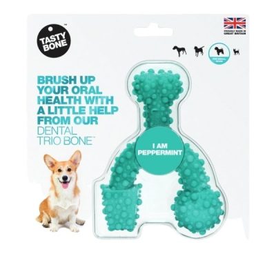 TastyBone Dental Peppermint Trio Bone - Small