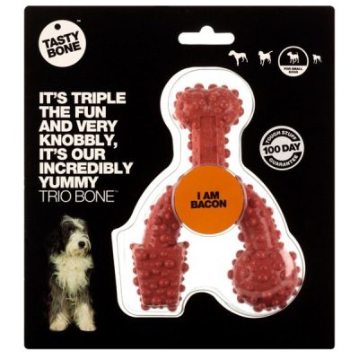 TastyBone Small Trio Bone - Bacon
