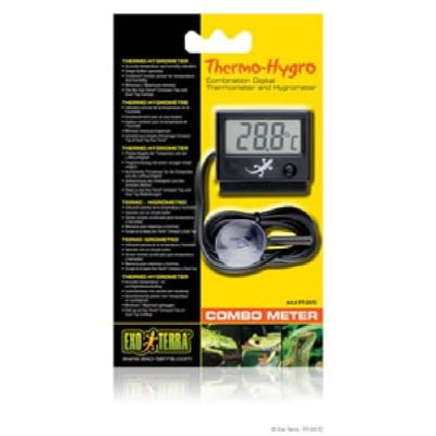 Exo-Terra Digital Thermometer and Hygrometer - Thermo-Hygro Combometer