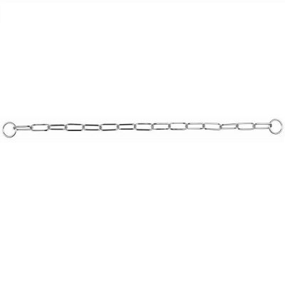 Trixie Chrome Long Link Choke Chain for Dogs - 66 cm/4.0 mm