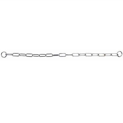 Trixie Chrome Long Link Choke Chain for Dogs - 78 cm/4.0 mm