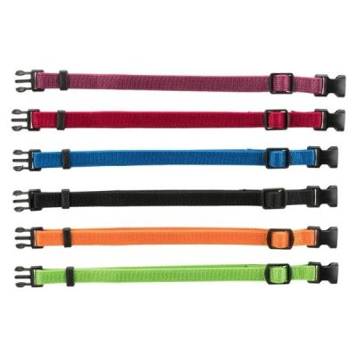 Trixie Junior Set of Adjustable Puppy Collars - S-M Primary 6pck