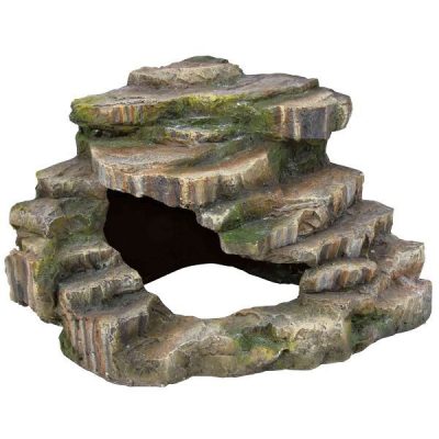 Trixie Reptiland Rainforest Corner Rock with Cave & Platform - 26 x 20 x 26 cm