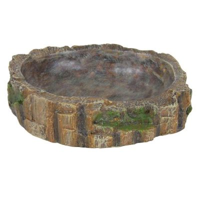 Trixie Reptile Rainforest Water & Food Bowl - 13 x 3.5 x 11 cm