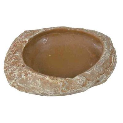 Trixie Steppe Rock Water & Food Bowl - 6 x 1.5 x 4.5 cm