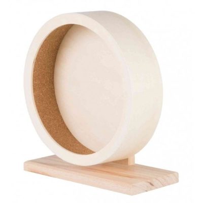 Trixie Small Animal Wooden Exercise Wheel - 21cm