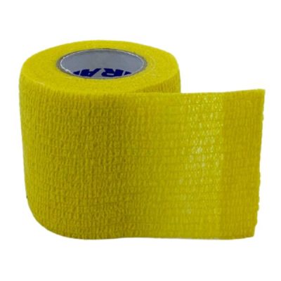 TRM ProWrap - Multifunction Cohesive Bandages - 5cm, Neon Yellow