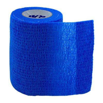 TRM ProWrap - Multifunction Cohesive Bandages - 7.5cm, Blue