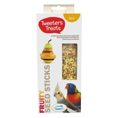 Tweeter's Treats Seed Sticks for Parrots - Fruity