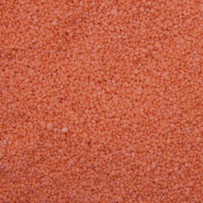 Unipac Fluoro Micro Gravel 1mm - 2mm - Orange, 10kg