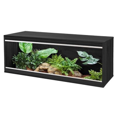VivExotic Repti-Home Vivarium - Black, Large