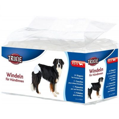 Trixie Disposable Female Dog Diapers - XS - S (20 to 28 cm)