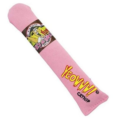 Yeowww! Big Baby Cigar with Catnip - Pink