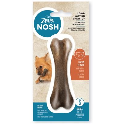 Zeus Nosh Strong Chew Bacon Bone - Small