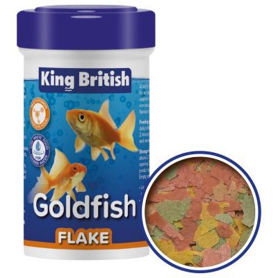 King British Goldfish Flake - HugglePets