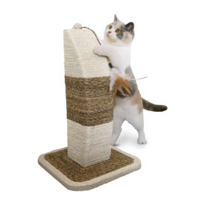 Rosewood Round Cosy Plush Cat Cave 40cm