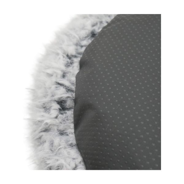 Rosewood Silver Fluff Comfort Round Med