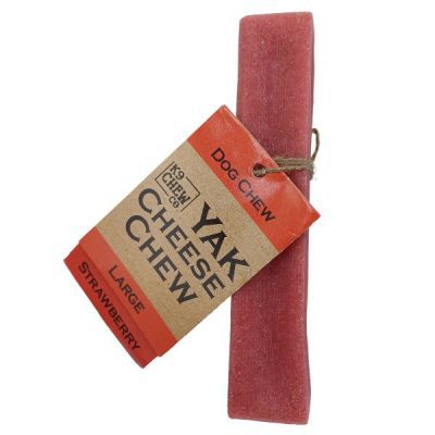 K9 Chew Co Yak Cheese Dog Chews Strawberry