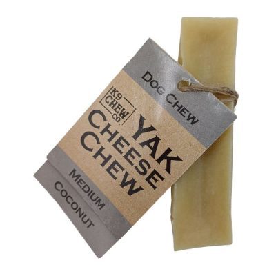 K9 Chew Co Yak Cheese Dog Chews coconut