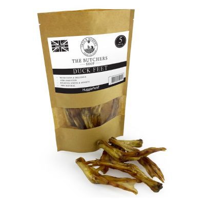 The Butchers Shop Duck Feet Dog Treat