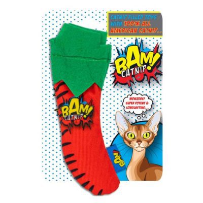 BAM! Catnip Infused Cat Toy Pepper