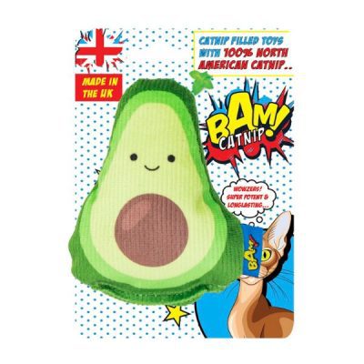 BAM! Catnip Infused Cat Toy Ricardo Avocada