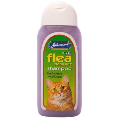 Johnson's Cat Flea Cleansing Shampoo 200ml