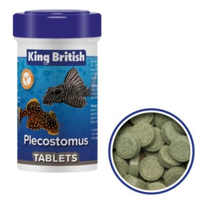 King British Plecostomus Tablets - HugglePets