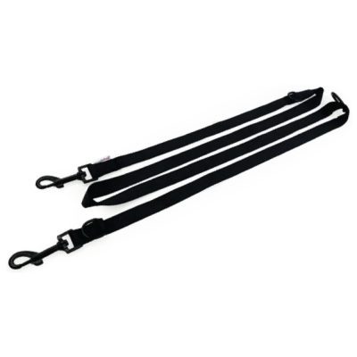 HugglePets 10 in 1 Dog Training Lead - 200 x 1.9cm - Black