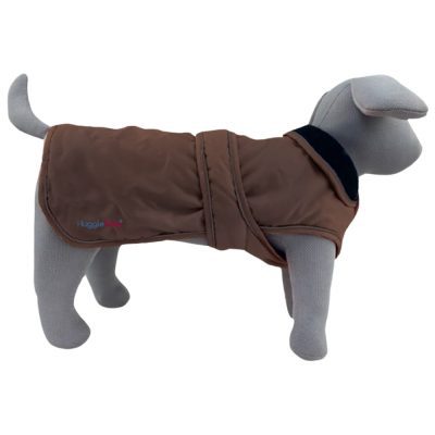 HugglePets Arctic Armour Dog Coat - Chocolate
