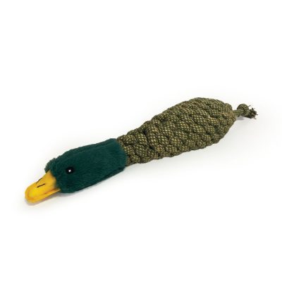 HugglePets Legacy Martha The Ropey Mallard Dog Toy